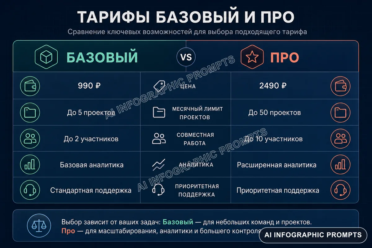 Сравнение двух вариантов